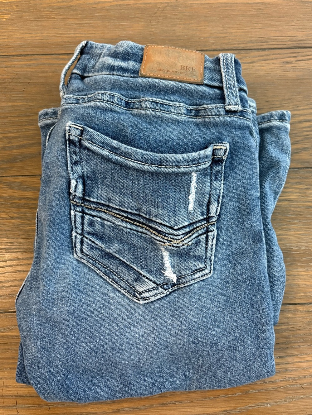 BKE Stella Women's Medium Blue Bootcut Jeans Size 26x29 1/2